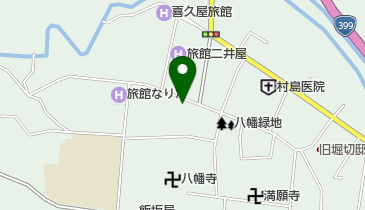 旅館幸の地図画像