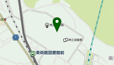 福島県立図書館の地図画像