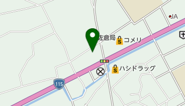 福島市役所 西支所の地図画像