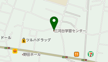 福島市 三河台学習センターの地図画像