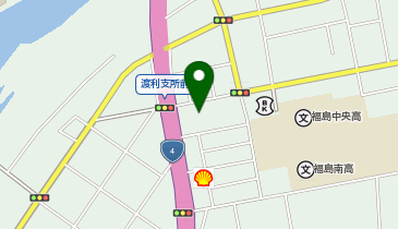 福島市役所 渡利支所の地図画像