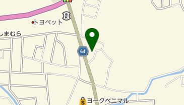 株式会社会津ガラスの地図画像