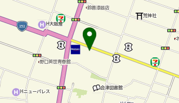 リビング・ナカジョーの地図画像