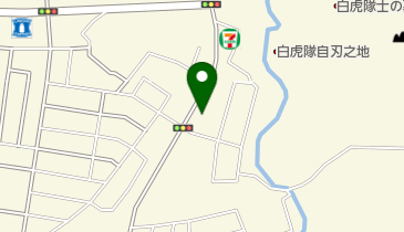 フローラルゾーン会津の地図画像