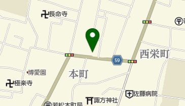 綜合電器の地図画像