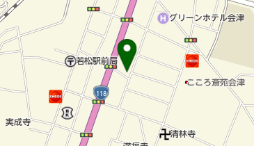 横山魚店の地図画像