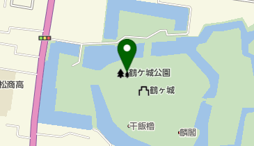 鶴ケ城観光案内所の地図画像