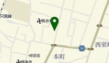 長谷川ドライクリーニング店の地図画像