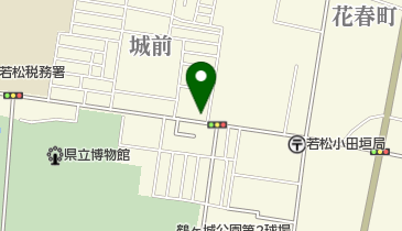 会津薬剤師会の地図画像
