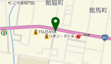 ハシモト化粧品店ユアシセイドウの地図画像