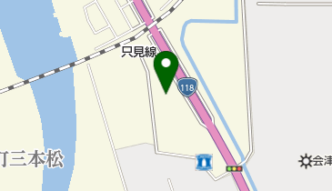 ベストゴルフ若松の地図画像