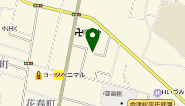 杏屋の地図画像