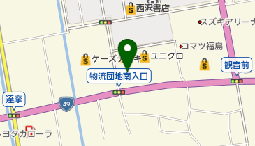 株式会社サカエの地図画像