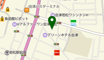 会津乗合自動車株式会社車検工場の地図画像