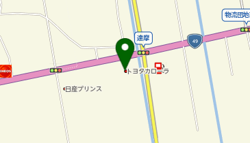 トヨタカローラ福島株式会社 城北店の地図画像