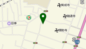 威徳院の地図画像