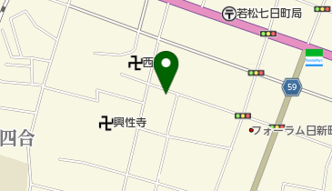 信遠寺の地図画像