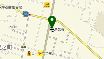 浄光寺の地図画像