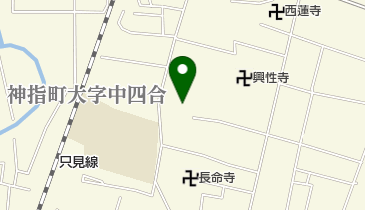 大運寺の地図画像