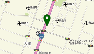 福文の地図画像