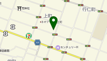 コサカ漆器店会津名匠華蔵の地図画像