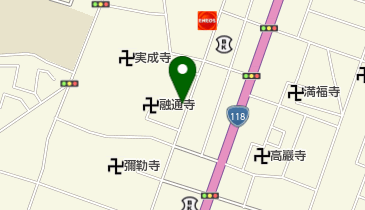 会津銃砲火薬店の地図画像