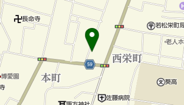 吉岡商店の地図画像