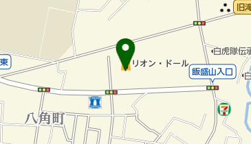 花・ぶるーめんの地図画像