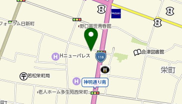 こまつ八百屋の地図画像