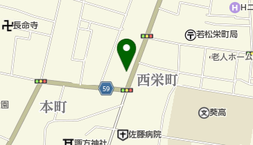 さわい酒店の地図画像