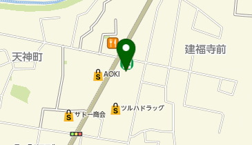 上州屋キャンベル 会津若松店の地図画像