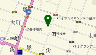物井つり具店の地図画像