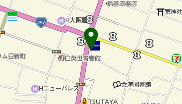 ホシ時計店の地図画像