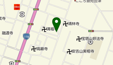 阿部燃料店の地図画像