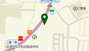 パチンコジャンボの地図画像