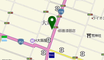 オオタ美容室の地図画像