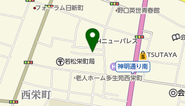 キャロン美容室の地図画像