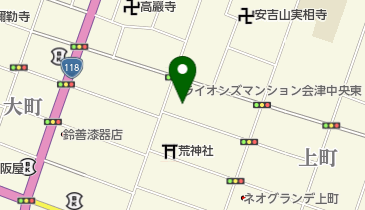 スタイリングの地図画像