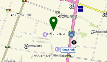 古美術遠藤の地図画像