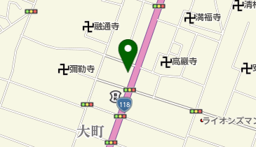 日新火災海上保険株式会社会津若松サービス支店の地図画像