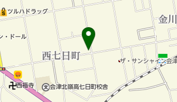 オク理容所の地図画像