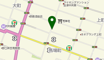 新川理容所の地図画像