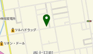 バーバー栗城の地図画像