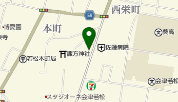 ミワ理容所の地図画像