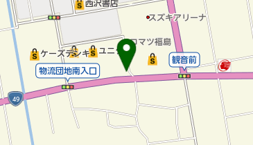 重慶飯店の地図画像