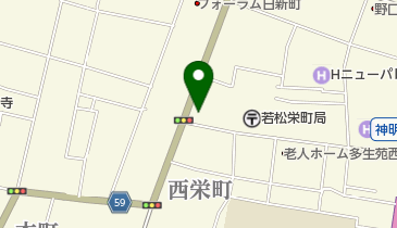 二八屋の地図画像