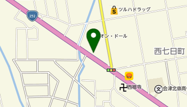 中華十八番の地図画像