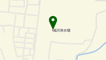 会津若松市役所 水道部 施設課 滝沢浄水場の地図画像