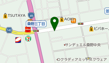 ウエハースの地図画像