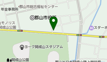 有限会社ジェットプリントサービス郡山店の地図画像